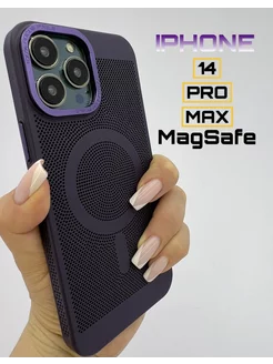 Чехол на iPhone 14 Pro Max MagSafe с магнитом