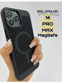 Чехол на iPhone 14 Pro Max MagSafe с магнитом