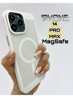 Чехол на iPhone 14 Pro Max MagSafe с магнитом