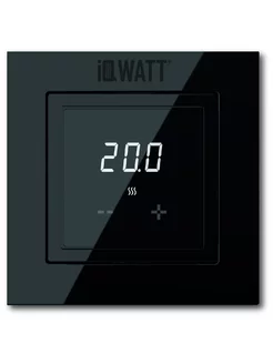 Электронный термостат IQ THERMOSTAT D black без wi-fi