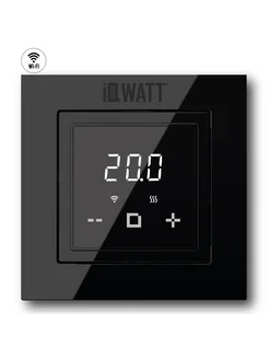 Электронный программируемый термостат IQ THERMOSTAT D black