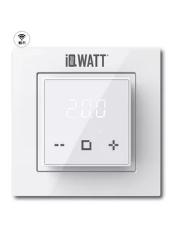 Электронный программируемый термостат IQ THERMOSTAT D white