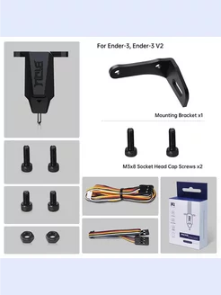 Датчик автоуровня BIQU MicroProbe v2.0 с кронштейнами Ender BIQU Tech 261311622 купить за 3 833 ₽ в интернет-магазине Wildberries