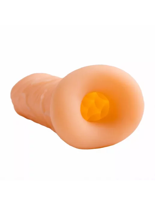 lola games Насадка на член REAL EXTRA SIZE BUBBLES, бежевый, фото 3