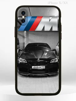 Чехол на Apple iPhone X, iPhone XS с принтом машина BMW m5