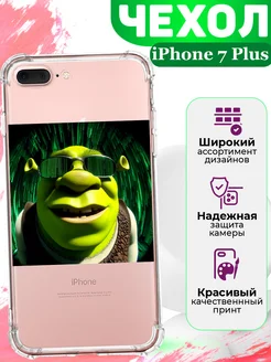 Чехол на iPhone 7 8 Plus с принтом Шрек