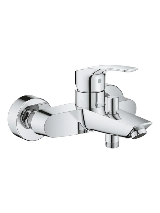 Grohe Смеситель для ванны Eurosmart, хром, серый, фото 2