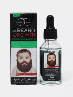 Масло для роста бороды и усов Beard Growth