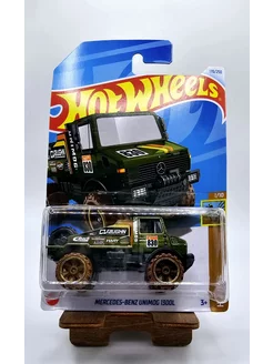 Машинка коллекционная Mercedes- Benz Unimog 1300L Hot Wheels 261502924 купить за 398 ₽ в интернет-магазине Wildberries