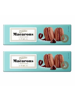 Пирожное Macarons с шоколадом, 2 шт по 48 г