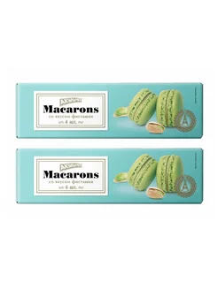 Пирожное Macarons с фисташкой, 2 шт по 48 г