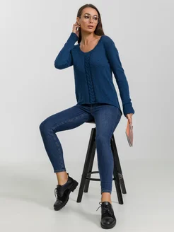 Свитер оверсайз вязаный теплый Zara 261517260 купить за 1 022 ₽ в интернет-магазине Wildberries
