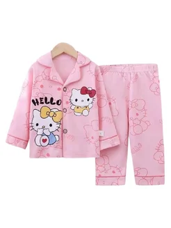 Пижама с принтом hello kitty