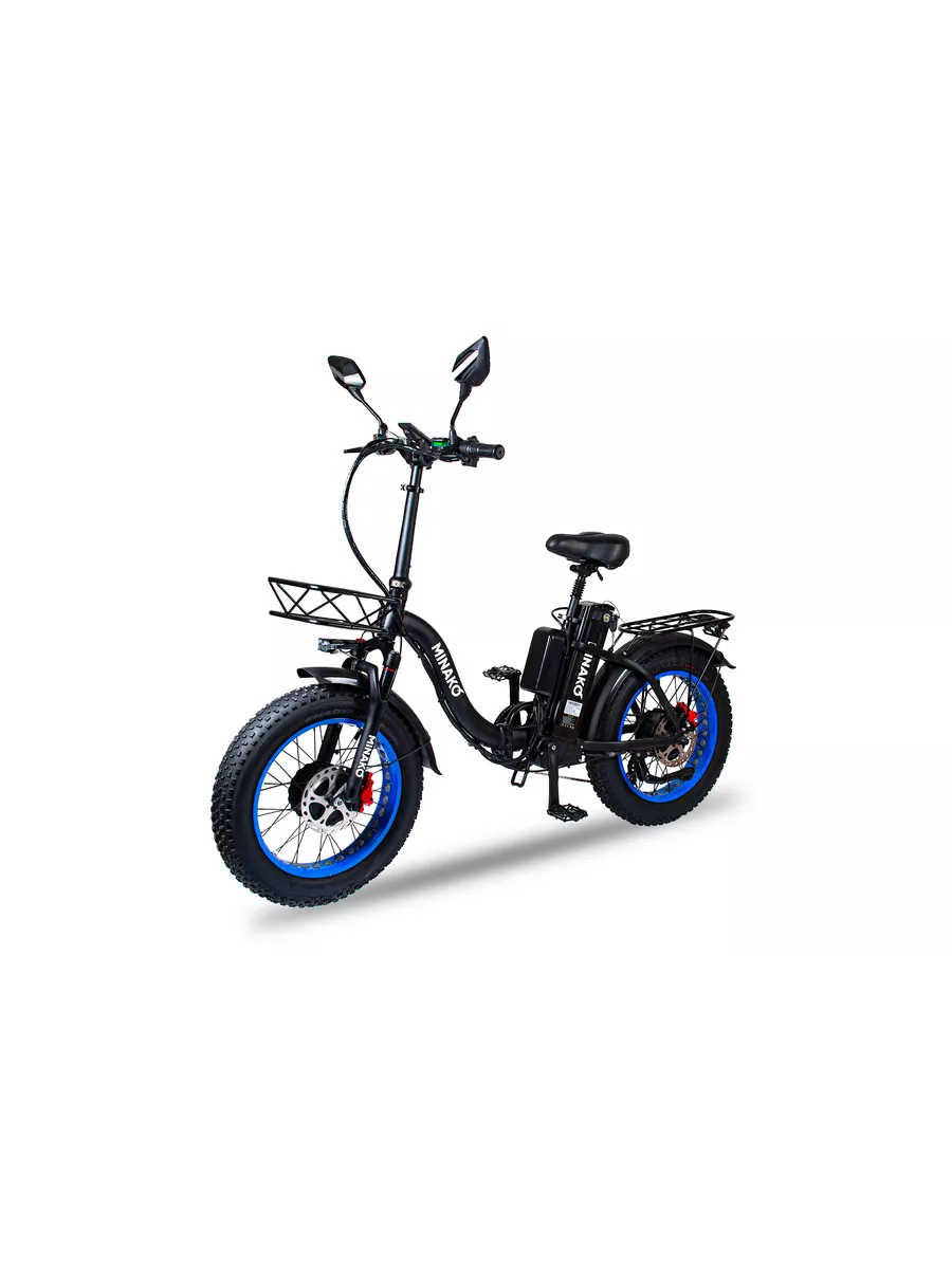 Электровелосипед F11 Dual blue