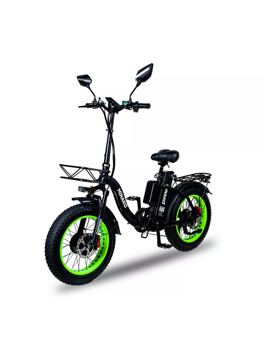 Электровелосипед F11 Dual green