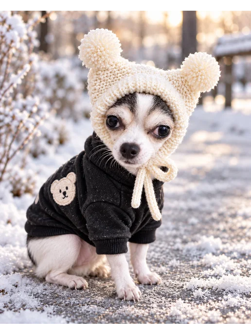 Wonderdog шапка для собак мелких пород и кошек, белый, фото 8