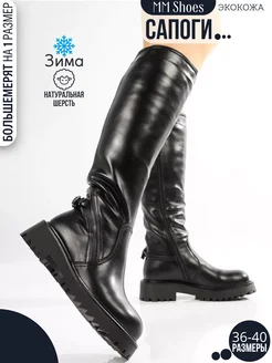 Сапоги зимние на платформе MM Shoes 261618542 купить за 2 618 ₽ в интернет-магазине Wildberries