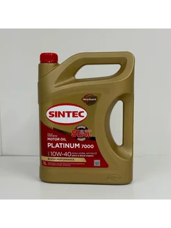 Моторное масло Синтек Platinum 7000 10W-40 5 л SINTEC 261682124 купить за 1 990 ₽ в интернет-магазине Wildberries