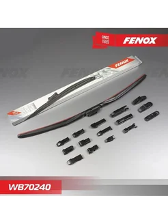 Щетка стеклооч. гибрид Hybrid Vision,700мм,FORD,RENAULT,PEUG FENOX 261774809 купить за 757 ₽ в интернет-магазине Wildberries