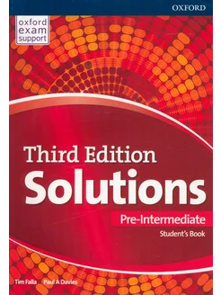 Solutions. Pre-Intermediate. Third Edition. Student's Book