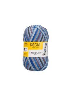 Пряжа Regia 9801269, 4-fadig Color , 100г/420м, цвет 02737 Regia 261811139 купить за 1 134 ₽ в интернет-магазине Wildberries