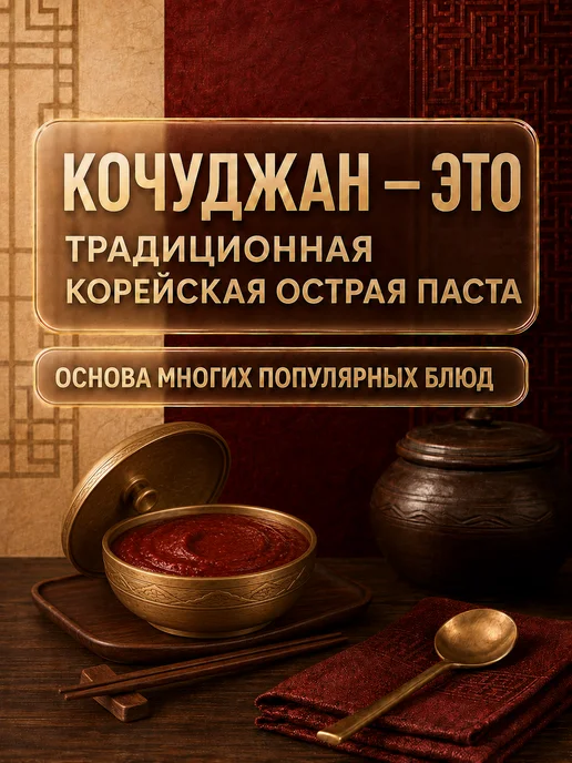 GOCHUJANG Перцовая паста острая кочудян 500 гр, 500 г, фото 3