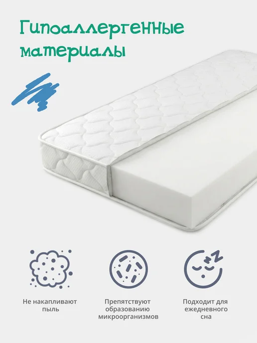 Hakkuna Matata Матрас детский 180х90 в кроватку анатомический, 180x90, фото 8