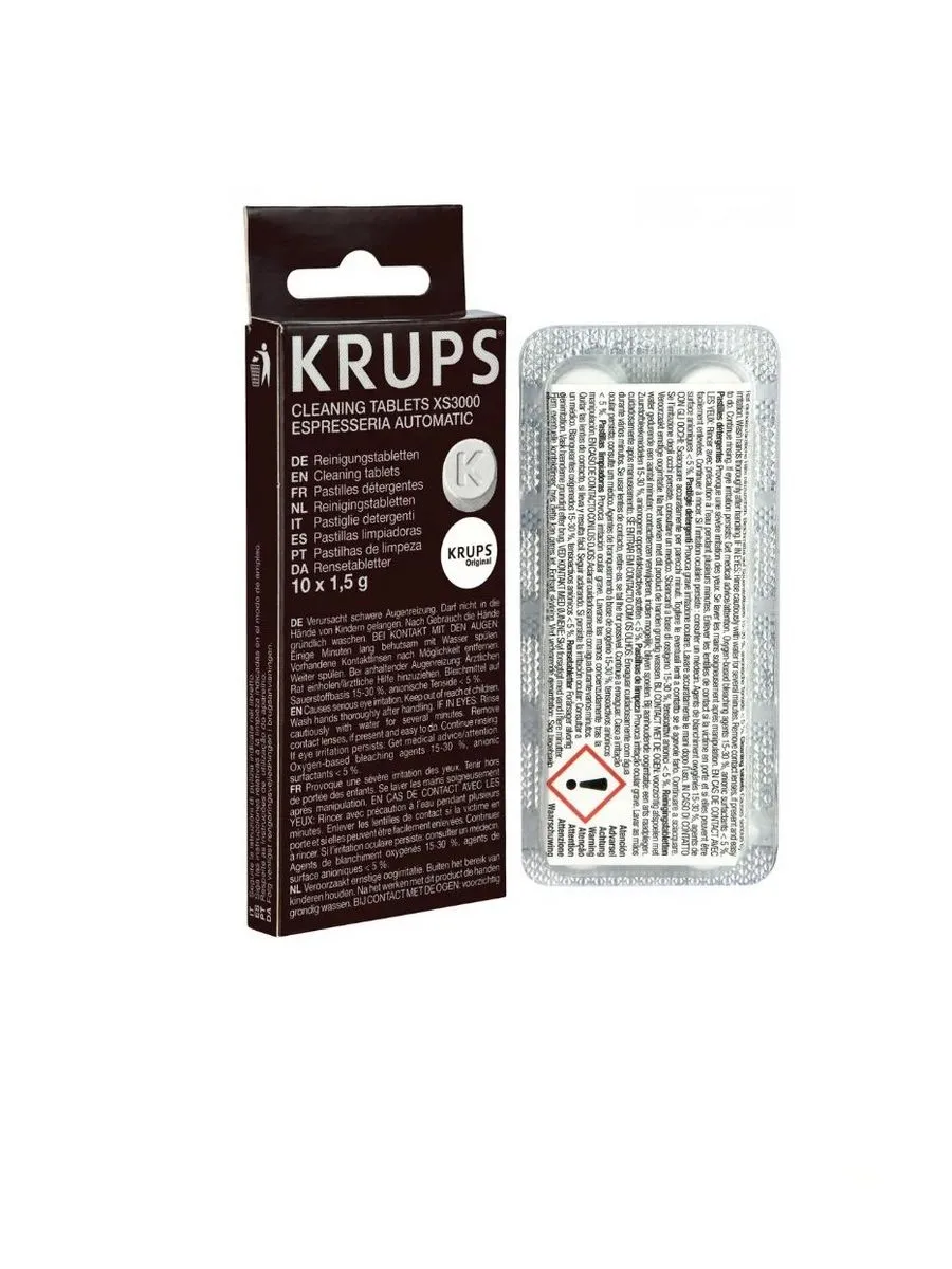 Чистящее средство (таблетки) Krups XS300010