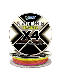 Плетеный шнур Х4 0.08мм, 5.60 кг 150м ZimoFish PowerStrong