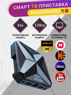 Smart-TV приставка для телевизора Eplutus AN-232 istern 261904897 купить за 1 769 ₽ в интернет-магазине Wildberries