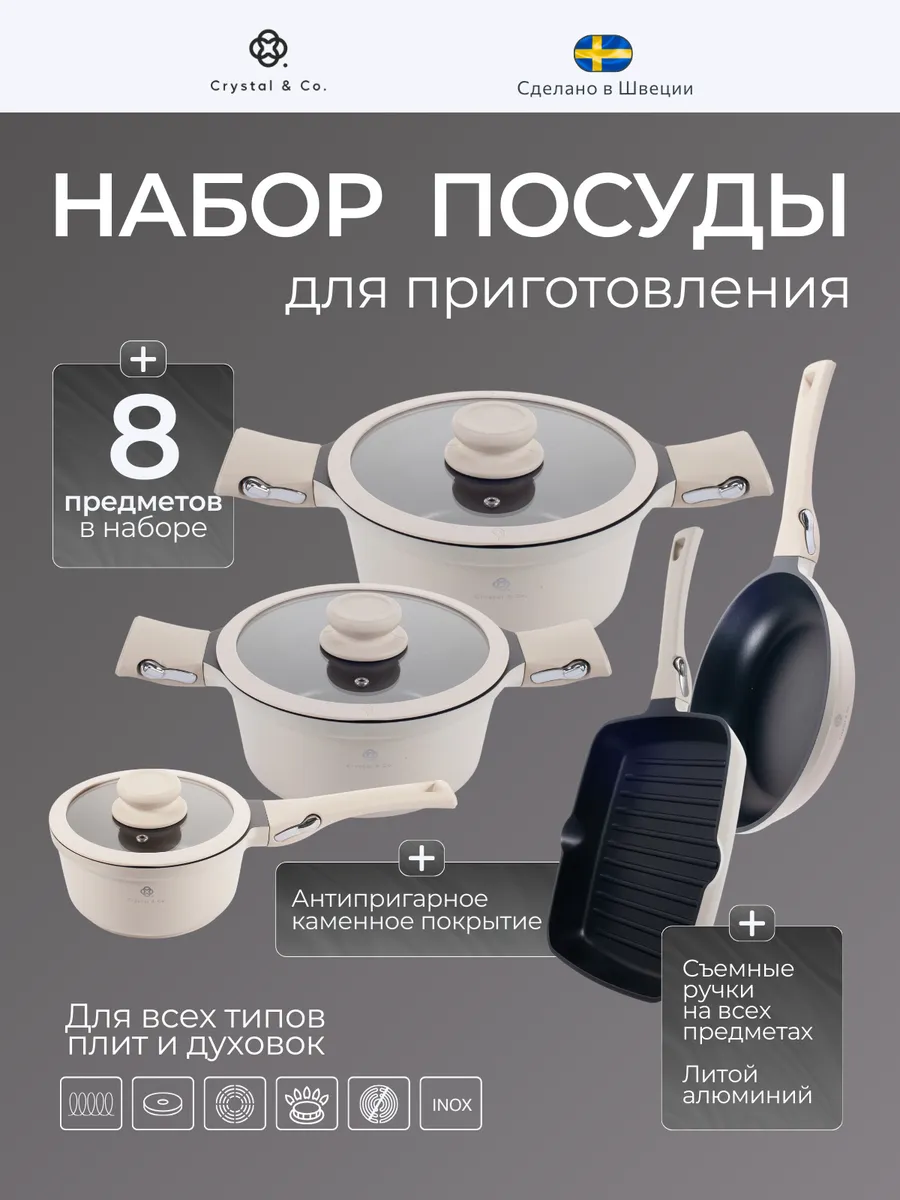 Наборы посуды для...