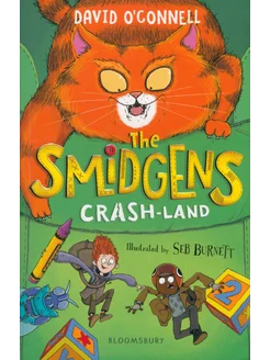 The Smidgens Crash-Land Книга на Английском