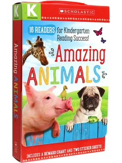 Amazing Animals. Kindergarten A-D. 16 readers Box Set