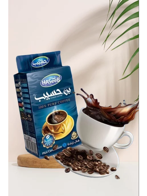haseeb Молотый кофе plus cardamom, вариант, фото 2