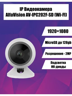 IP Видеокамера AV-IPC202F-SD (Wi-FI)