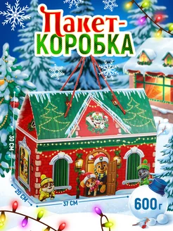 Новогодняя подарочная коробка С Новым Годом Щенячий патруль