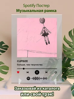 Spotify постеры CUPSIZE - больше чем творчество