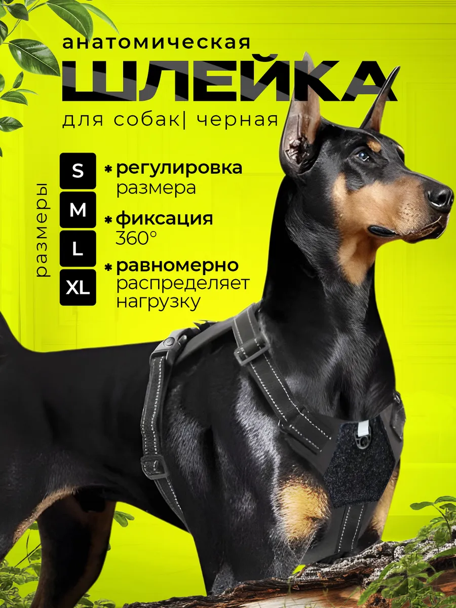 Шлейка Для Собак и Кошек Мелких и Крупных Пород
