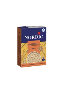 Хлопья Nordic 4 вида зерновых 500г