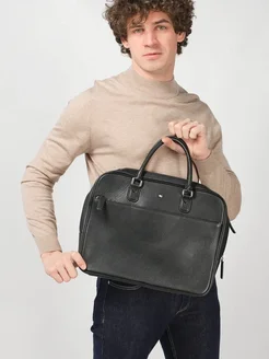 Brunello Original Портфель кожаный бренд MONT BLANC
