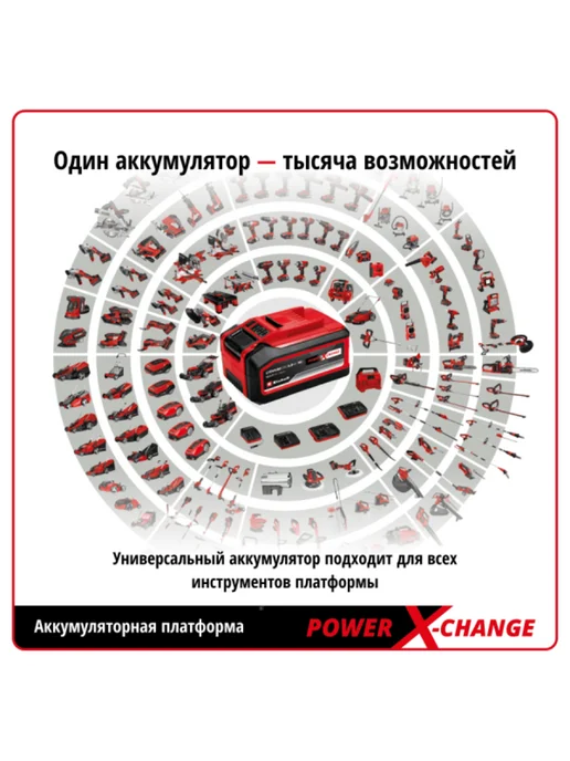 Einhell Газнонкосилка аккум GE-CM 18 33 Li (1x4,0Ah) 3413260, вариант, фото 2