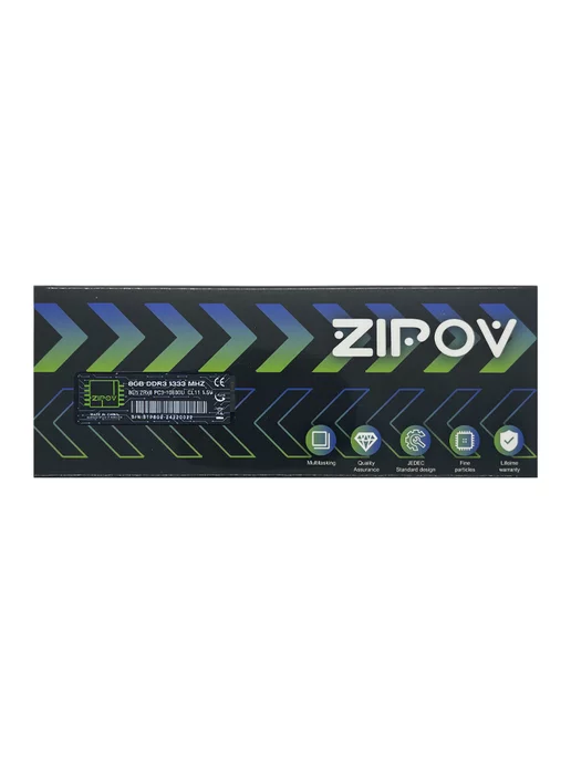 Zipov Оперативная память DDR3 8 Гб 1333 MHz для ПК, 8 ГБ, фото 2