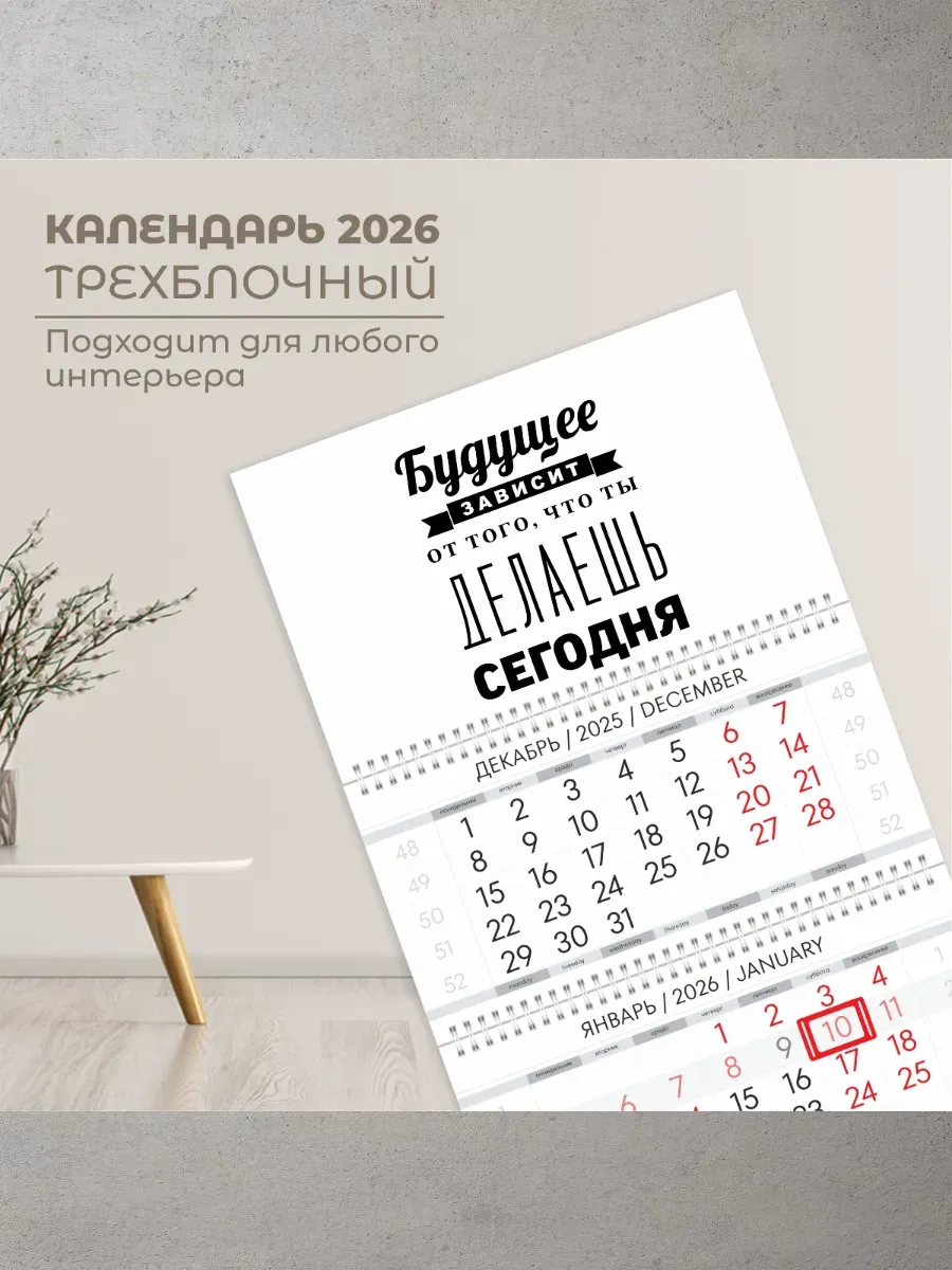 Календарь 2025 настенный Ozon