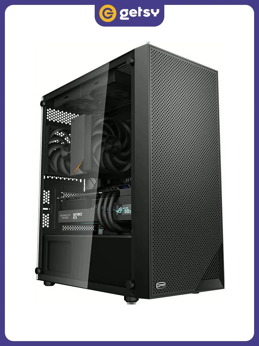 Корпус компьютерный PCCOOLER C3B310 BK (C3B310-BKP0-GL)