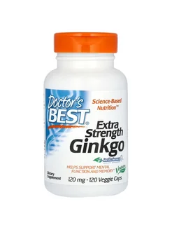 Extra Strength Ginkgo, Гинкго Билоба, 120 mg 120 капсул